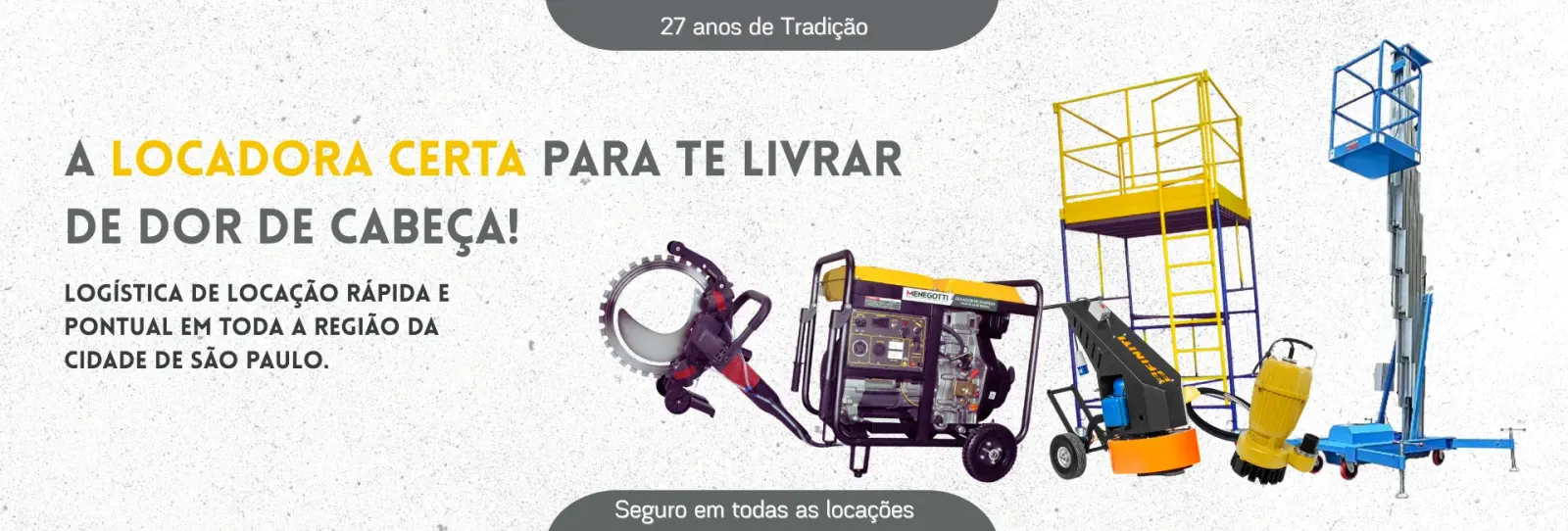 A locadora certa para te livrar de dor de cabeça